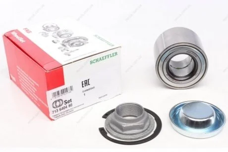 Підшипник маточини (задньої) Citroen C3/C4/Peugeot 207.307 06- (30x62x48) FAG 713 6404 80