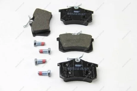 Комплект гальмівних колодок з 4 шт. дисків FERODO FDB1083