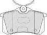 Комплект тормозных колодок, дисковый тормоз FERODO FDB4222 (фото 1)