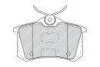 Комплект тормозных колодок, дисковый тормоз FERODO FDB4222 (фото 2)