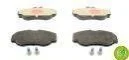 Комплект гальмівних колодок передн, LAND ROVER DISCOVERY II, RANGE ROVER II 2.5D-4.6 07.94-06.04 FERODO FDB980
