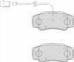 Комплект гальмівних колодок задн, NISSAN CABSTAR, NT400 CABSTAR RVI MAXITY 2.5D/3.0D 09.06- FERODO FVR4054 (фото 1)