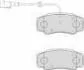 Комплект гальмівних колодок задн, NISSAN CABSTAR, NT400 CABSTAR RVI MAXITY 2.5D/3.0D 09.06- FERODO FVR4054 (фото 1)