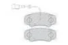 Комплект гальмівних колодок задн, NISSAN CABSTAR, NT400 CABSTAR RVI MAXITY 2.5D/3.0D 09.06- FERODO FVR4054 (фото 3)
