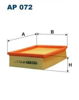 Фільтр повітря FILTRON AP 072