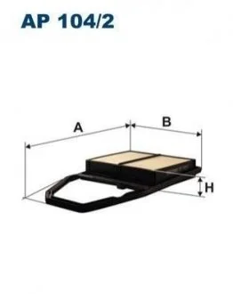 Фільтр повітря FILTRON AP 104/2