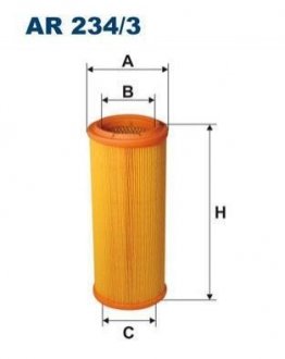 Фільтр повітря FILTRON AR 234/3