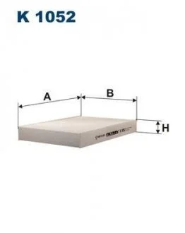 Фильтр, воздух во внутренном пространстве FILTRON K1052