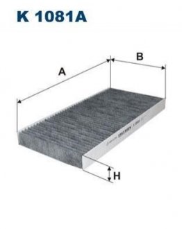 Фільтр салону FILTRON K 1081A
