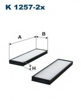 Фільтр салону FILTRON K 1257-2X