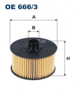 Оливний фільтр FILTRON OE666/3