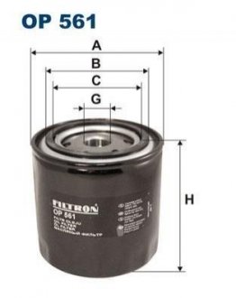 Фільтр масляний FILTRON OP 561