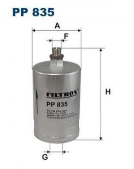 Фільтр палива FILTRON PP 835