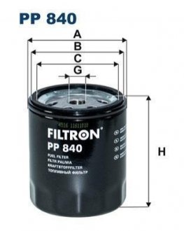 Паливний фільтр FILTRON PP 840