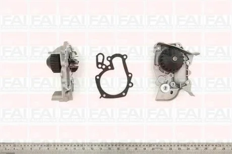 Водяна помпа Dacia Super Nova/Solenza/Renault Kangoo/Megane 1.4,1.6 96- Fischer Automotive One (FA1) WP6126