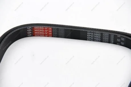 Ремінь генератора Fiat Scudo/Citroen Berlingo/VW Golf Gates 6PK1660