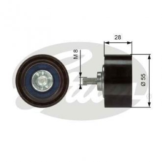 Натяжний ролік BMW 2.0d-3.0d Gates T36373 (фото 1)