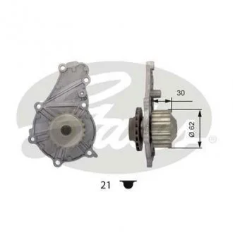 Водяной насос Gates WP0039 (фото 1)