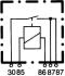 Реле багатофункціональне 12V 40A 5pin HELLA 4RA 933 791-121 (фото 2)