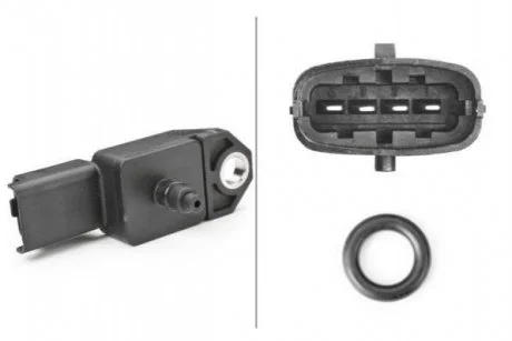 Датчик тиску повітря(наддува) Fiat Ducato 2.3D-3.0D, Fiorino/Punto 1.3D, Opel Insignia 2.0CDTI HELLA 6PP 009 400-291