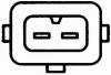 Датчик температури (білий) AUDI 80/100/VW Golf III 1.6-2.8 83-96 6PT009107-561 HELLA 6PT 009 107-561 (фото 2)