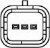Датчик обертів колінвалу 6PU009 121-351 HELLA 6PU 009 121-351 (фото 2)