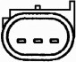 Датчик положення розподілвалу Transit (V184/347) 00-/Connect 02- 6PU009121-681 HELLA 6PU 009 121-681 (фото 2)