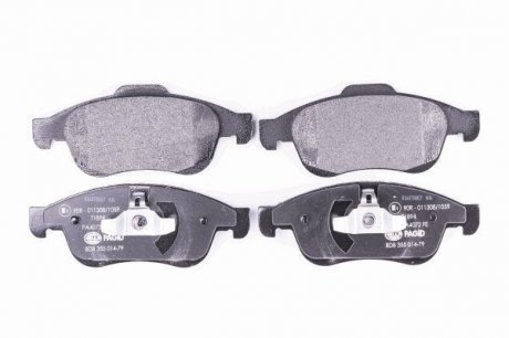 Комплект тормозных колодок, дисковый тормоз HELLA 8DB 355 014-791