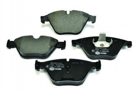 BMW Колодки торм.передн.5 F10 525/535,6 Gran Coupe,7 F01 730 10- HELLA 8DB 355 015-261