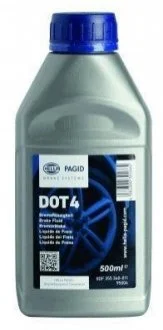 Рідина гальмівна DOT4 500ml HELLA 8DF 355 360-011