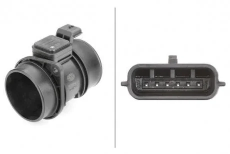 Витратомір повітря Trafic 2.0dCi/2.5 dCi(G9U630)/Kangoo 1.5 dCi 08> 8ET009142-131 HELLA 8ET 009 142-131