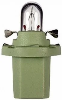 Лампа розжарювання, 12V 2W BX8,5d світло-зелений HELLA 8GA 007 997-221