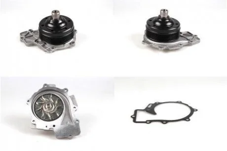 Насос охолоджуючої рідини, з ущільненням MERCEDES SPRINTER 3,5-T (B906), SPRINTER 3-T (B906), SPRINTER 4,6-T (B906), SPRINTER 5-T (B906) 2.1D/2.2D/3.0D 06.06-09.20 HEPU P1519A