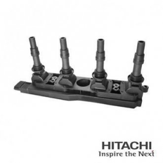 OPEL Катушка зажигания Astra G/H,,Vectra B/C 1.8 00- HITACHI 2503810