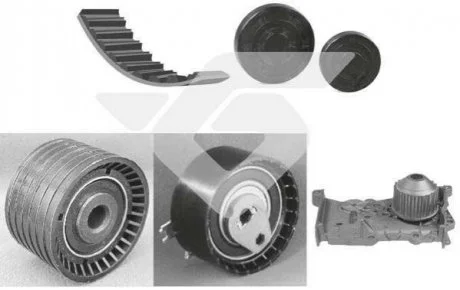 Комплект ГРМ (KH 132WP43) Hutchinson HUTCHINSON KH132WP43