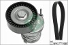 Комплект ременя генератора Audi A2/Seat Ibiza/Skoda Fabia/VW Golf/Polo 1.4/1.6/1.6FSI 97- (6PK 1078) 529 0103 10