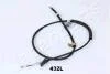 Трос ручного тормоза левый JAPANPARTS BC-432L (фото 1)