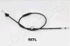 MITSUBISHI Трос ручн.тормоза лев.Carisma 95- JAPANPARTS BC-567L (фото 1)