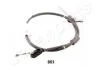 SUZUKI Трос ручн.тормоза лев.Alto 04- JAPANPARTS BC-801 (фото 1)