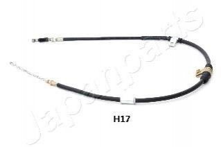 HYUNDAI Трос ручн.тормоза прав.H-1 97- (коротк.база) JAPANPARTS BC-H17