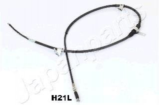 HYUNDAI Трос ручн.тормоза лев.H-1 97- (длин.база) JAPANPARTS BC-H21L