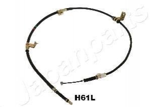 HYUNDAI Трос ручн.тормоза лев.H-1 08- (с ABS) JAPANPARTS BC-H61L