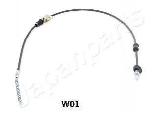 DAEWOO Трос ручн.тормоза прав.Nubira 97- (бараб.) JAPANPARTS BC-W01