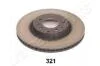 MAZDA Диск торм. передний (302,5*24) RX-8 2,6 -12 JAPANPARTS DI-321 (фото 1)