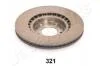 MAZDA Диск торм. передний (302,5*24) RX-8 2,6 -12 JAPANPARTS DI-321 (фото 2)