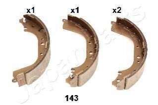 Торм.колодки бараб.задние Nissan Patrol 2.8TD 88- JAPANPARTS GF-143AF
