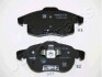 Тормозные колодки перед. OPEL Vectra C, Astra H, Zafira B FIAT Croma 05- SAAB 9-3 JAPANPARTS PA-011AF (фото 1)