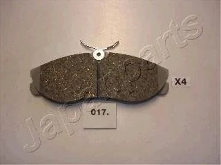 NISSAN Колодки тормозные передние TERRANO II 94- JAPANPARTS PA-017AF