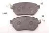 Тормозные колодки дисковые JAPANPARTS PA-118AF (фото 1)