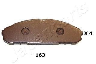 NISSAN Тормозные колодки передн.Patrol GR I 4.2 88- JAPANPARTS PA-163AF